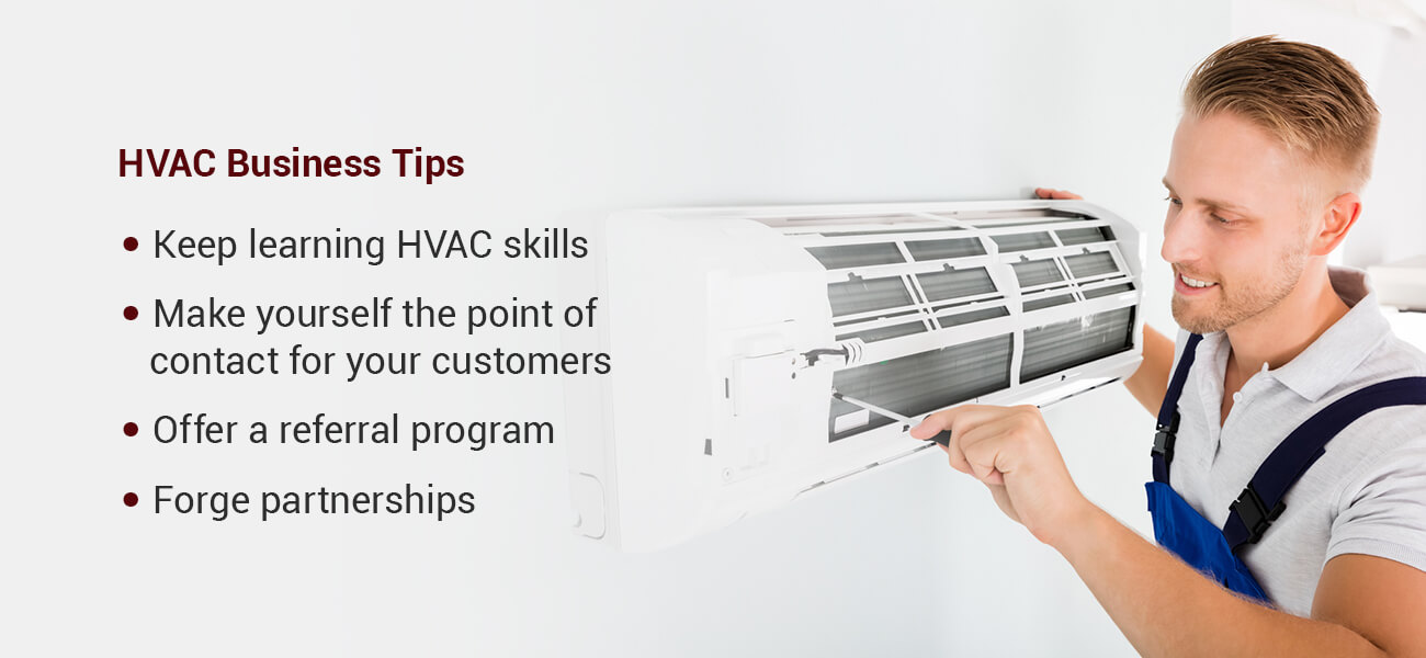 HVAC business tips